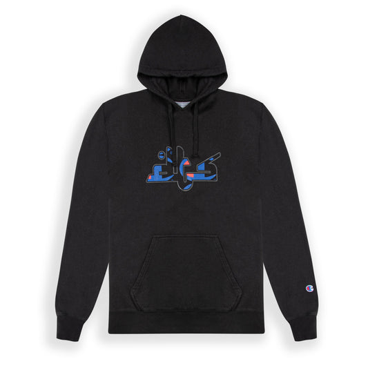 DTS x CHAMPIONS - Black Hoodie